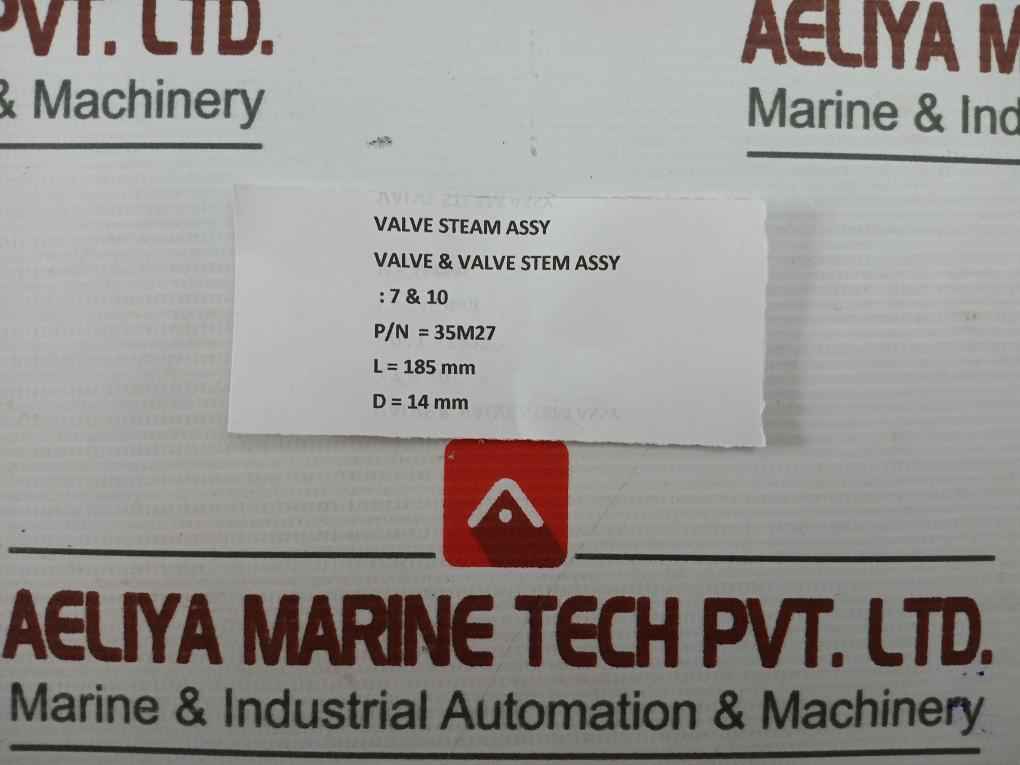 Valve & Valve Stem Assembly 3Sm27