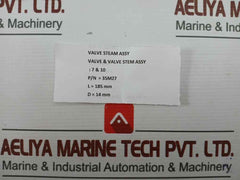 Valve & Valve Stem Assembly 3Sm27