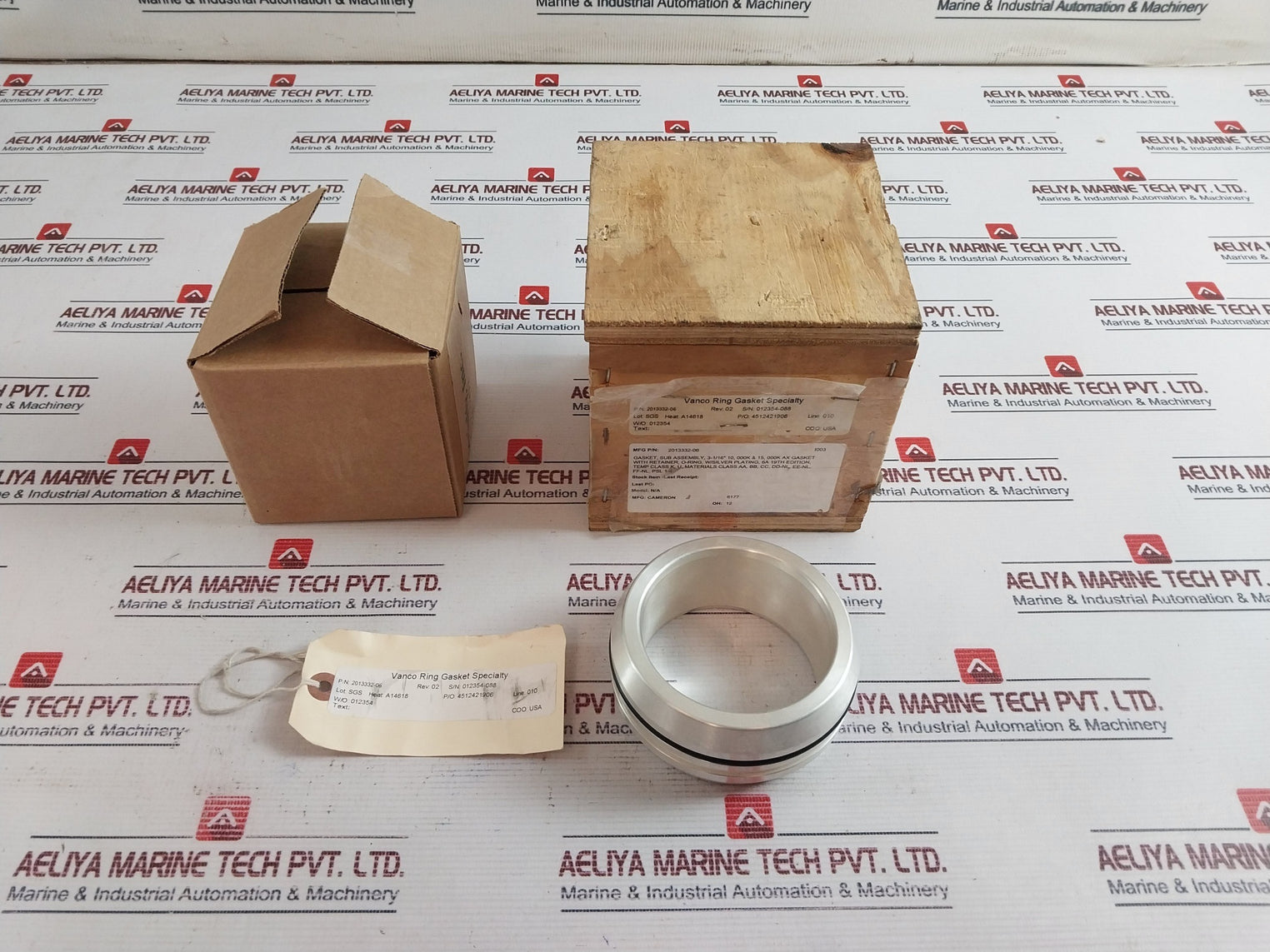 Vanco 2013332-06 Cameron Ring Gasket A14618 Psl1-4 Rev 02