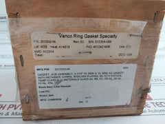 Vanco 2013332-06 Cameron Ring Gasket A14618 Psl1-4 Rev 02