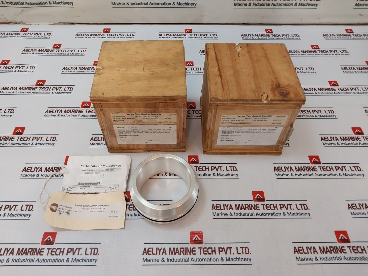 Vanco 2013332-06 Ring Gasket Rev 02 A14618A