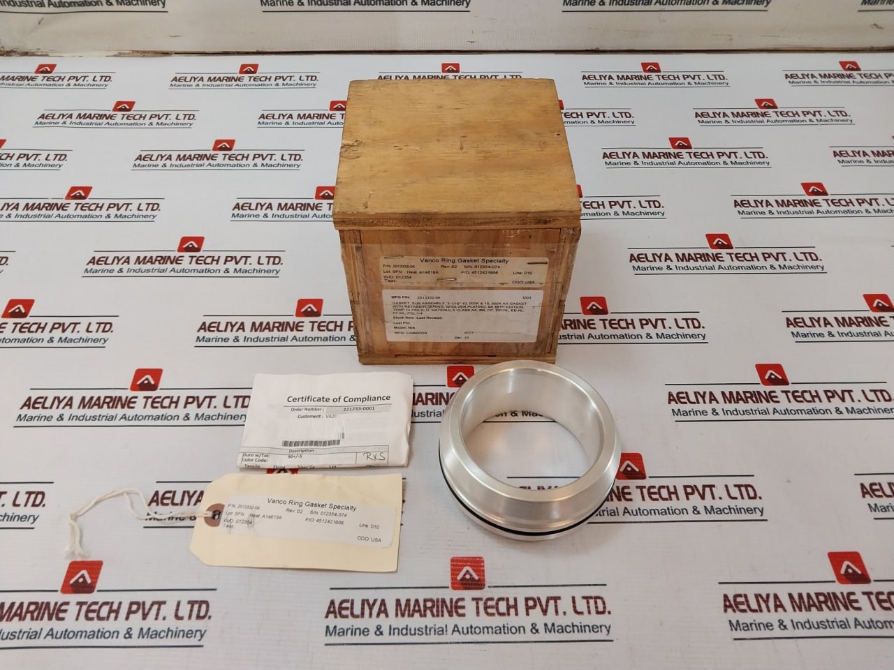 Vanco 2013332-06 Ring Gasket Rev 02 A14618A