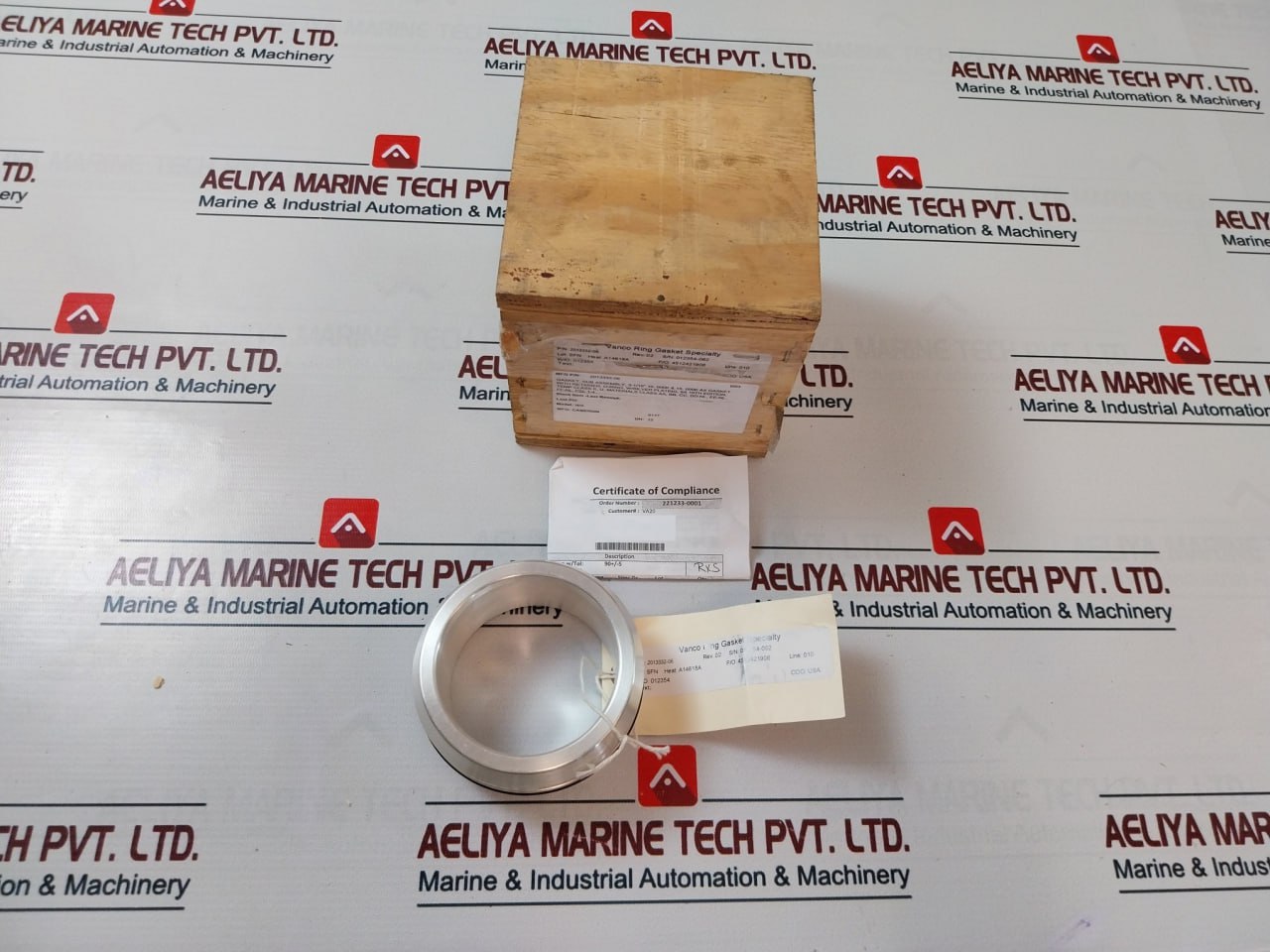 Vanco 2013332-06 Ring Gasket Specialty Psl 1-4 A14618A Rev: 02