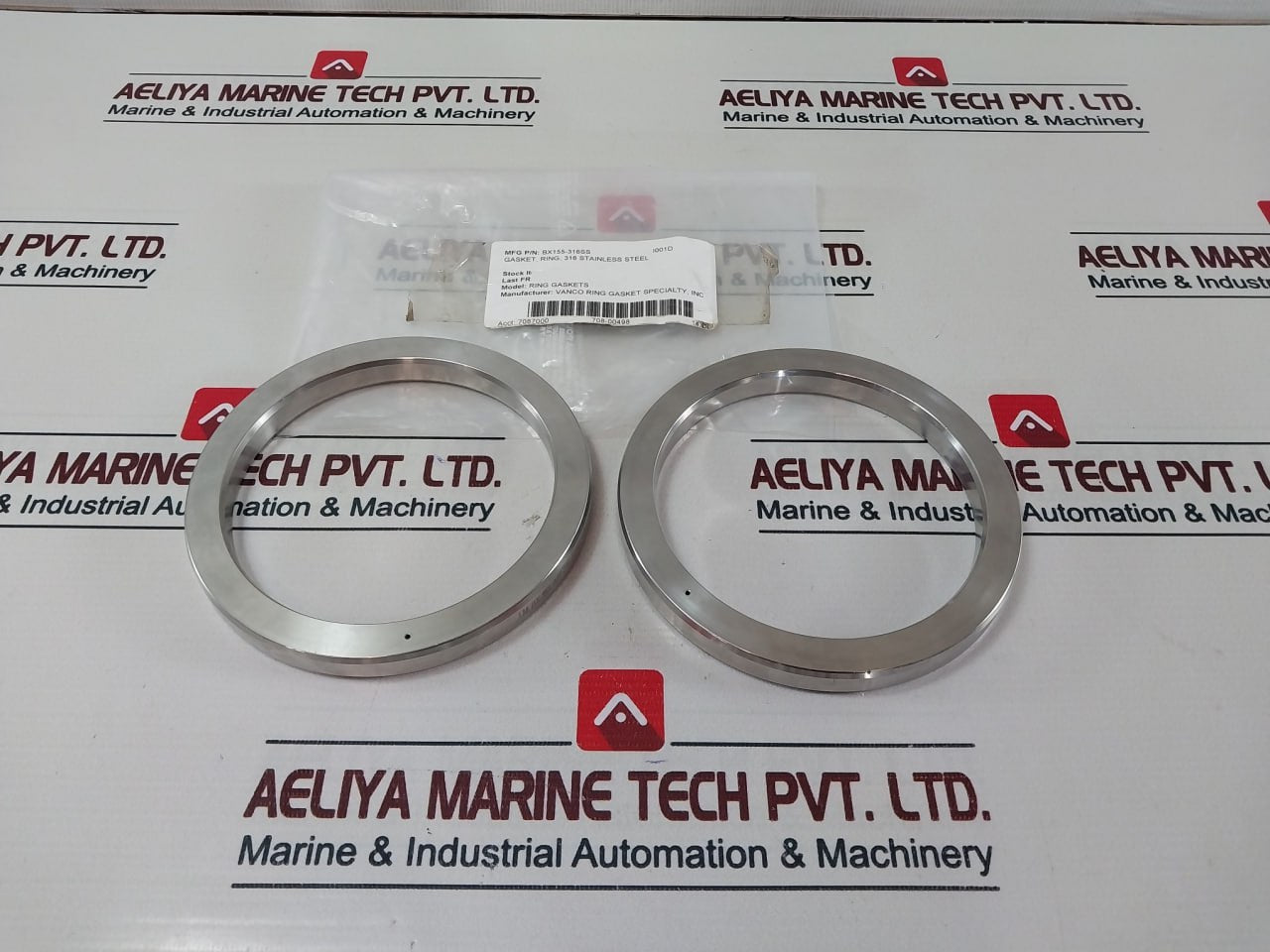 Vanco Bx-155 316 Stainless Steel Gasket Ring