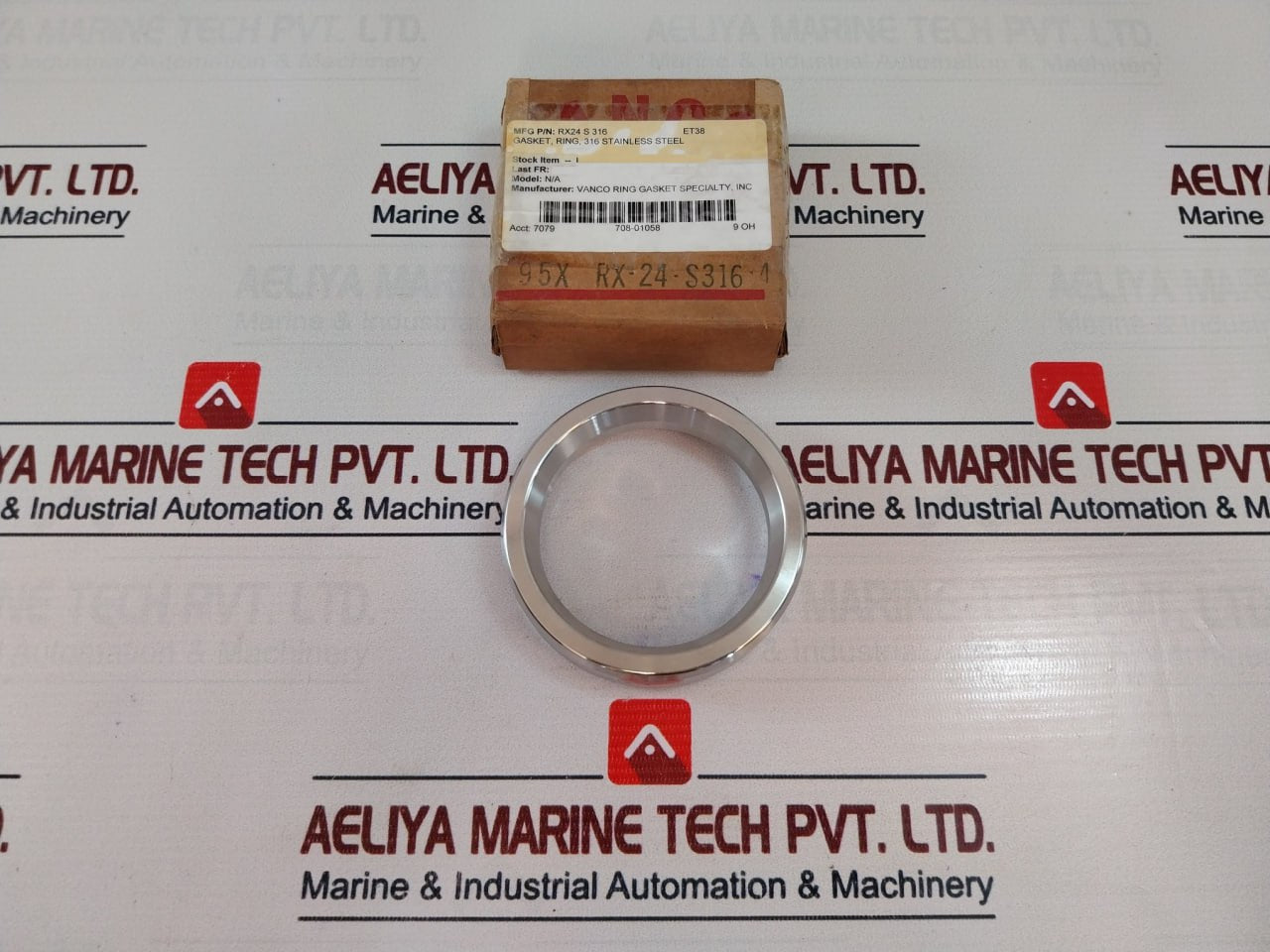 Vanco Rx-24-s316-4 Gasket Ring 6A0003