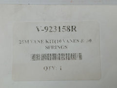 Vane Kit V-923158R (10 Vanes & 30 Springs)