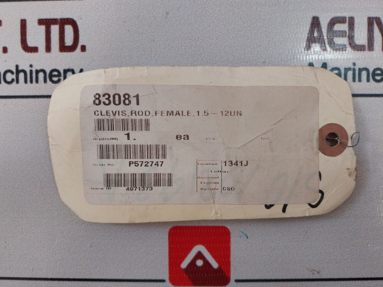 Var 83081 Clevis Rod Female 1.5-12Un P572747