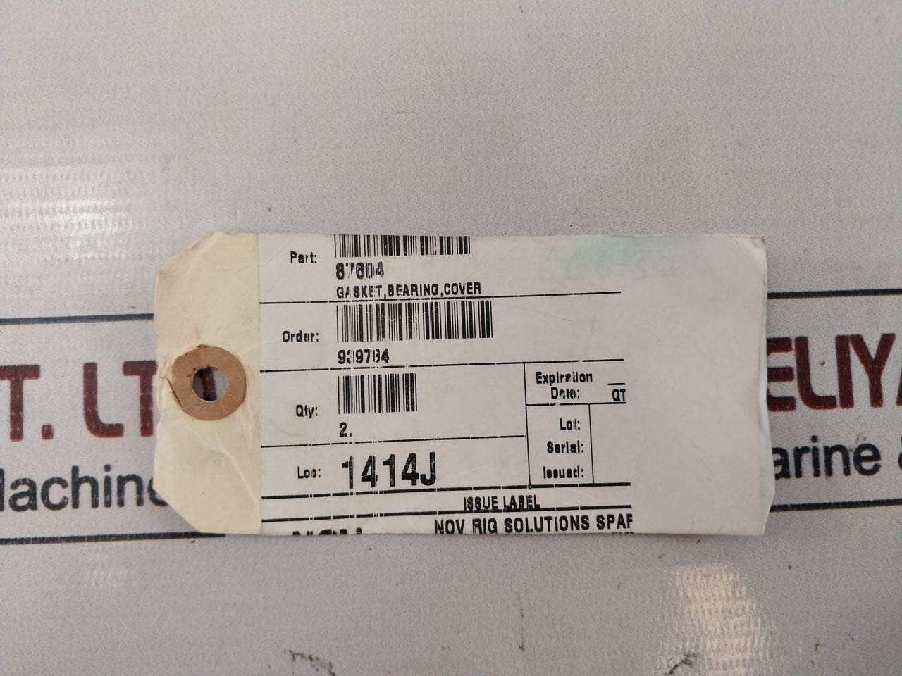 Var 87604 Gasket Cover Ssw-60