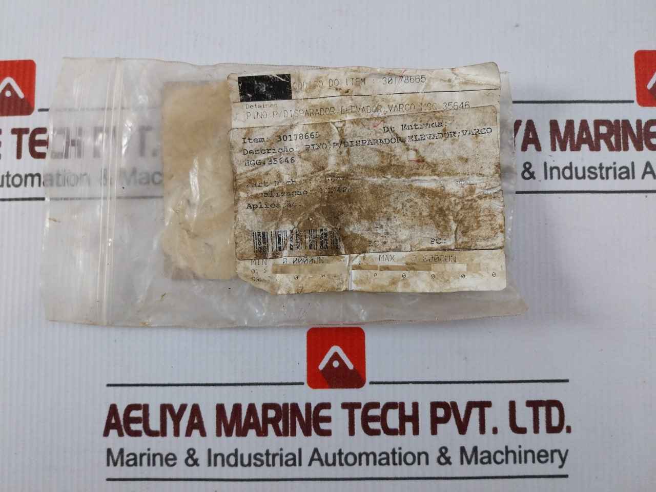 Varco 35646 Pin For Lifting Trigger