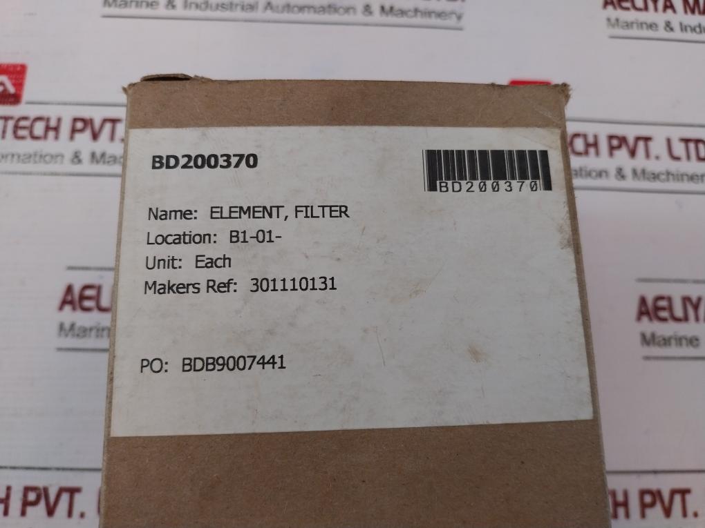 Varco Drilling 30111013-1 Filter Element Kit, Gear-oil, Includes O-ring