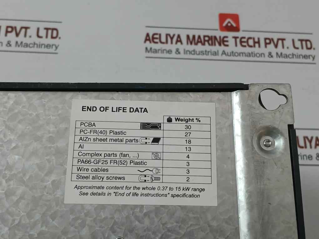Variable Speed Drive 1.5Kw-2Hp Atv71Hu15N4 Schneider Electric