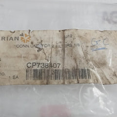 Varian Cp738407 Gas Clean Filter System J12