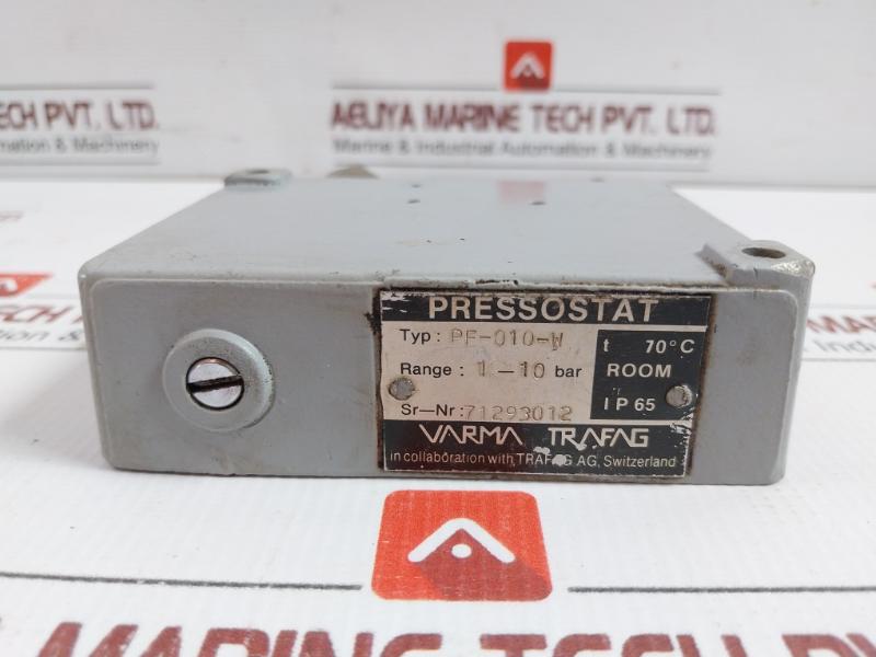 Varma Trafag Pressure Switch 1-10Bar Pf-010-w