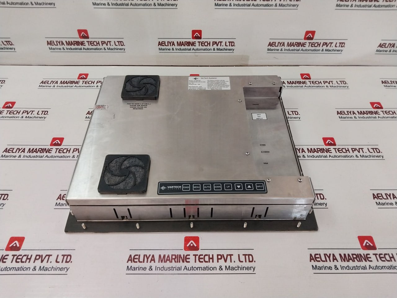 Vartech Systems Vt190Phb Touch Panel Monitor 100-240Vac 50/60Hz 1.4A