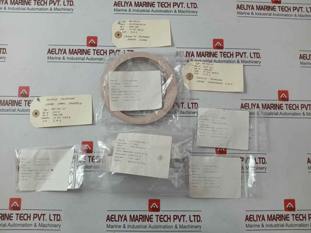 Vas-0179.020 Relief Valve Gasket Packing Kit Fukui Seisakusho