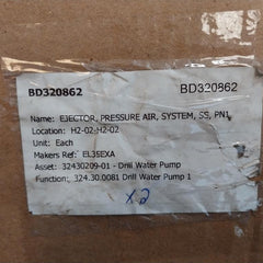 Vatec-maschinenbau El35-exa Pressure Air Ejector 5-7 Bar Pn10 8027634-1B