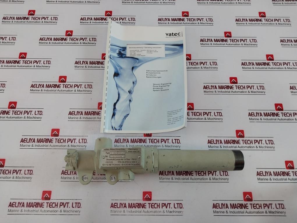 Vatec-maschinenbau El35-exa Pressure Air Ejector 5-7 Bar Pn10 8027634-1B