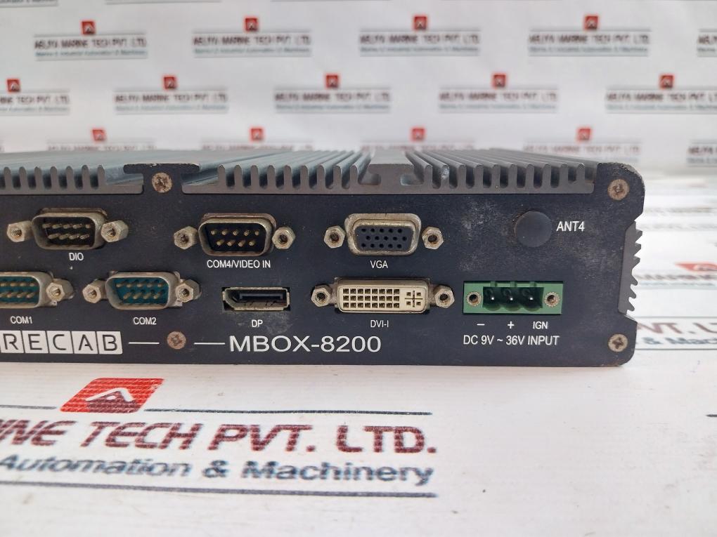 Vbox Mbox-8200 Rugged Intel Broadwell In-vehicle Computer Dc9V-36V