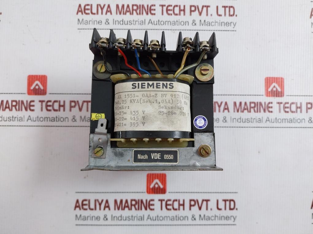 Vde-0550-Transformer-50-Hz-20-21-395-V-Siemens-209509-2