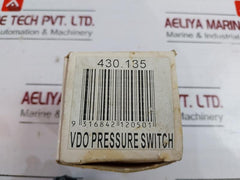 Vdo 430.135 Pressure Switch 9 316842 120501