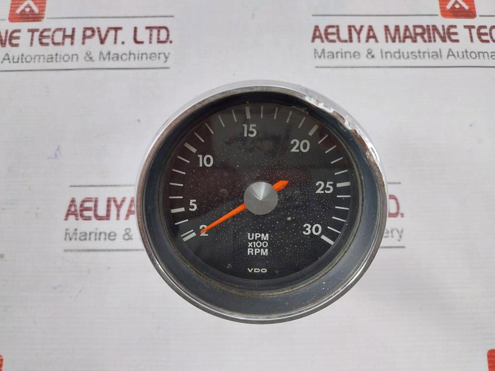 Vdo Cockpit International Tachometer 2-30 Rpm 815/23/2 11.77 Upm X 100