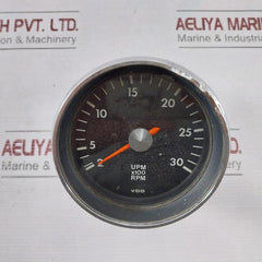 Vdo Cockpit International Tachometer 2-30 Rpm 815/23/2 11.77 Upm X 100