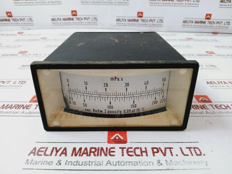 Vdo Mess Der 144X72 Panel Pressure Gauge 0-50 Mpa.S 0-220 Sec 0.99 15°c