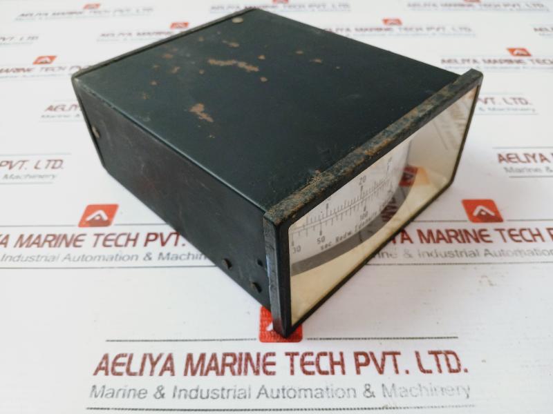 Vdo Mess Der 144X72 Panel Pressure Gauge 0-50 Mpa.S 0-220 Sec 0.99 15°c