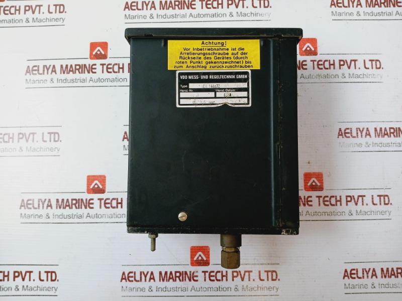Vdo Mess Der 144X72 Panel Pressure Gauge 0-50 Mpa.S 0-220 Sec 0.99 15°c