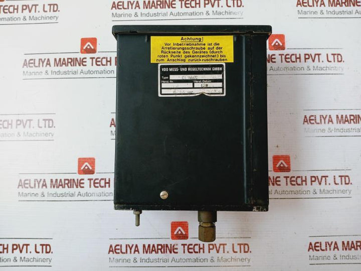 Vdo Mess Der 144X72 Panel Pressure Gauge 0-50 Mpa.S 0-220 Sec 0.99 15°c