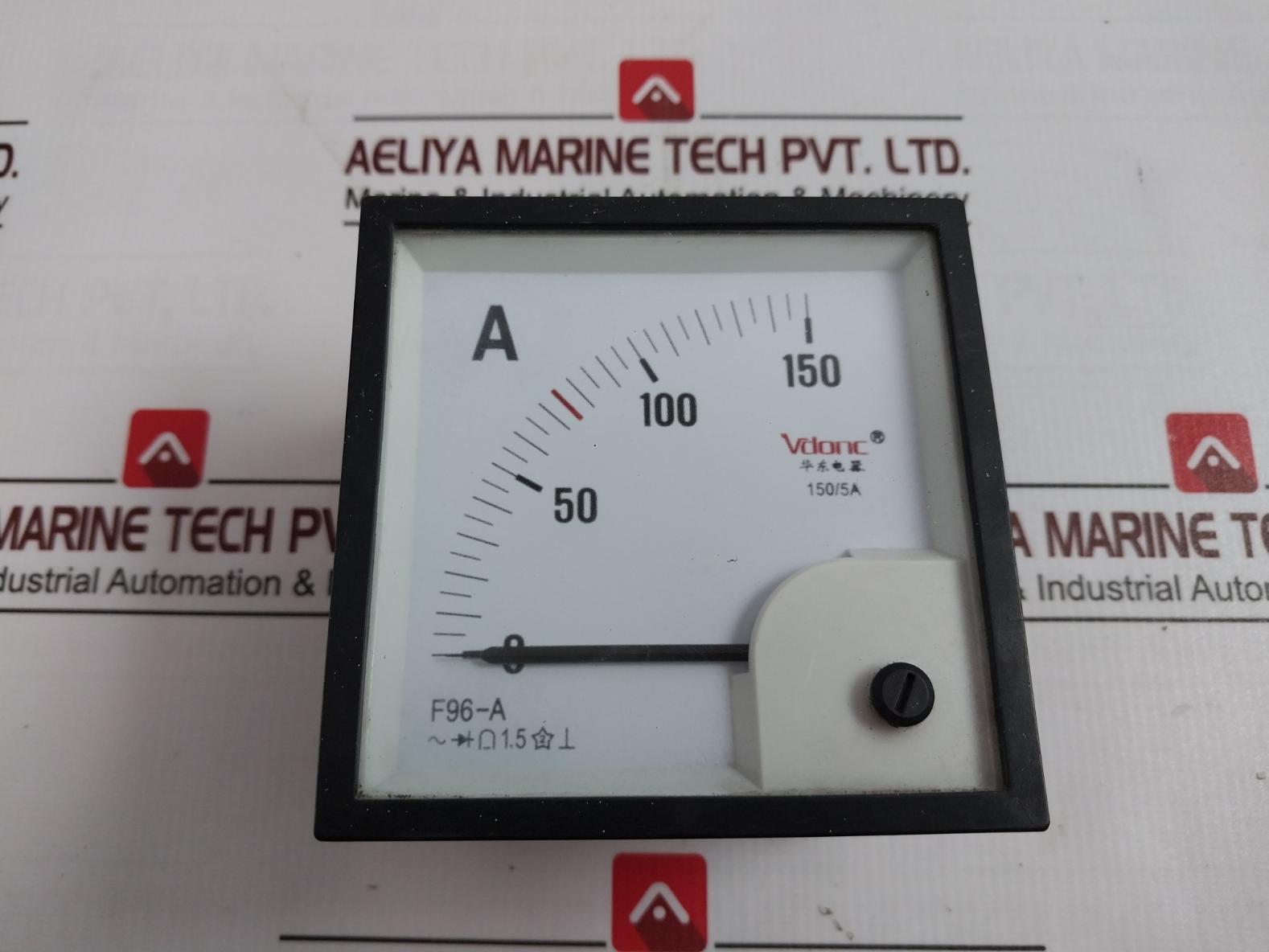 Vdonc F96-a Analog Ammeter 0-150A 163479 Wh13T00009