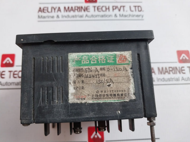 Vdonc F96-a Analog Ammeter 0-150A 163479 Wh13T00009