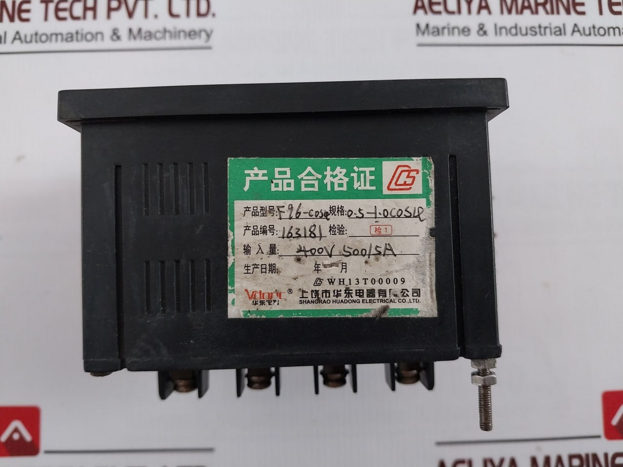 Vdonc F96-cosՓ Power Meter Wh13T00009 400V 500/5A