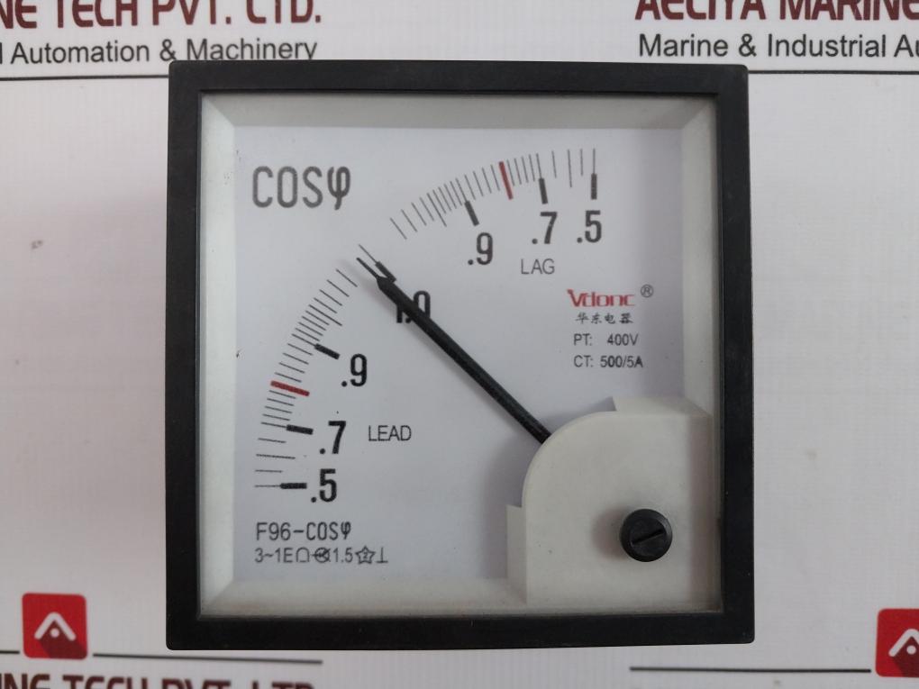 Vdonc F96-cosՓ Power Meter Wh13T00009 400V 500/5A