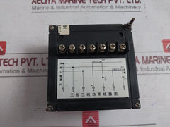 Vdonc F96-w Analog Voltmeter 0-120Kw 3-2E 400V 200/5A 163484 Wh13T00009 Co33