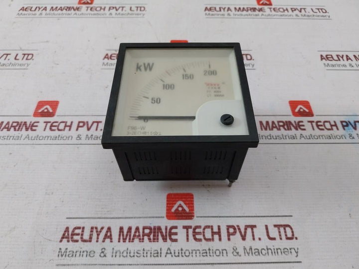 Vdonc F96-w Analog Voltmeter 0-200Kw 300/5A Wh13T00009