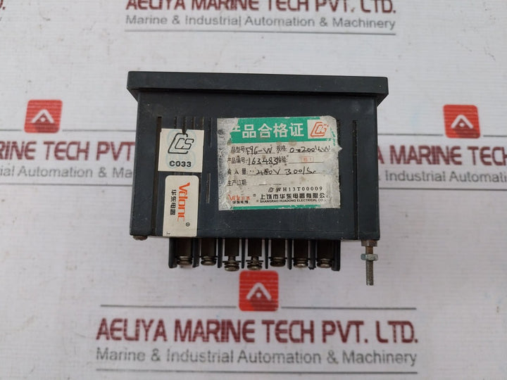 Vdonc F96-w Analog Voltmeter 0-200Kw 300/5A Wh13T00009