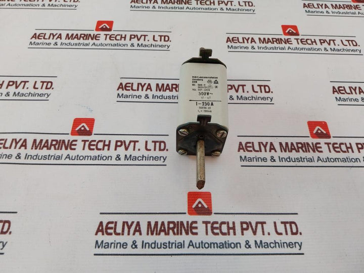 Veb E.Ektroinstallation Tgl 200-3729 Annaberg Fuse 500V 1-250 A