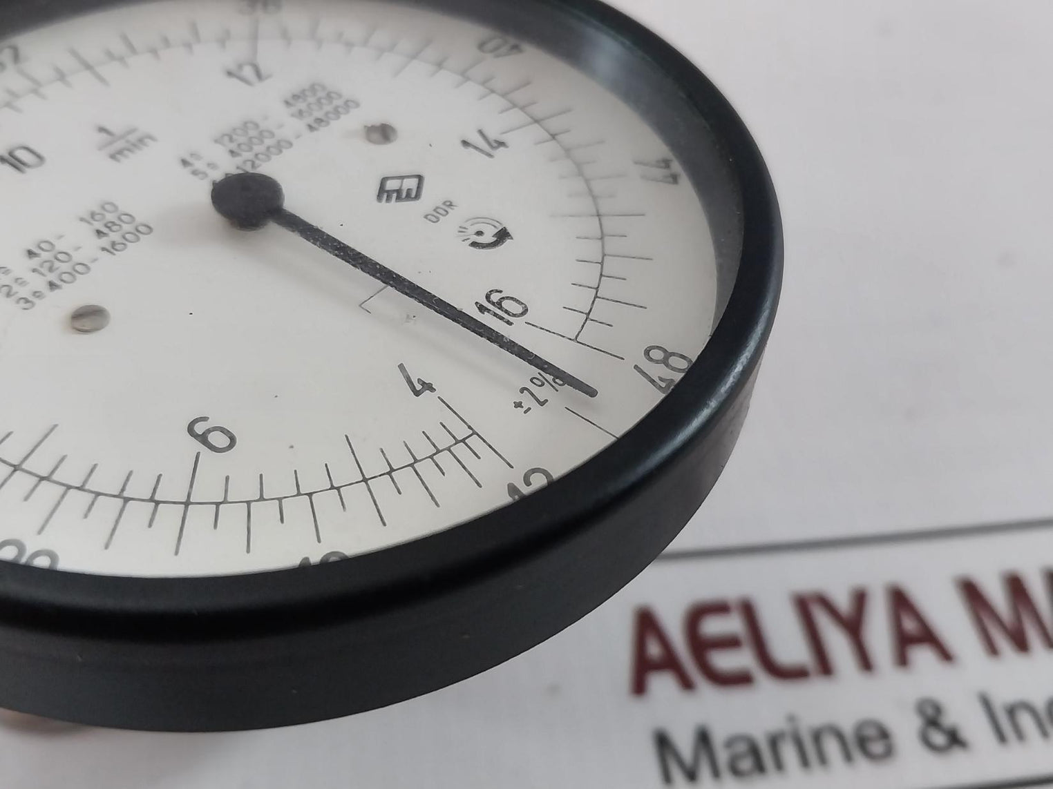 Veb Messgerätewerk Beierfeld 23/H6 Hand-tachometer 3.0501/01 48 – 48,000 1/Min