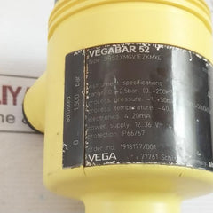 Vega Vegabar 52 Br52.Xmgv1Ezkmxe Level Transmitter 4-20Ma 12–36V Dc 1918177/001