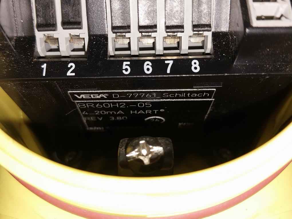 Vega Vegabar 54 Midsteel Pressure Transmitter Rev 3.80 12-30Vdc Br54.Cxga1Ghkmxe
