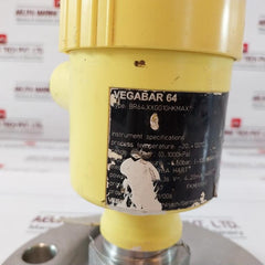 Vega Vegabar 64 Br64.Xxgg1Ghkmax Pressure Transmitter 0-10 Bar (0-1000Kpa)