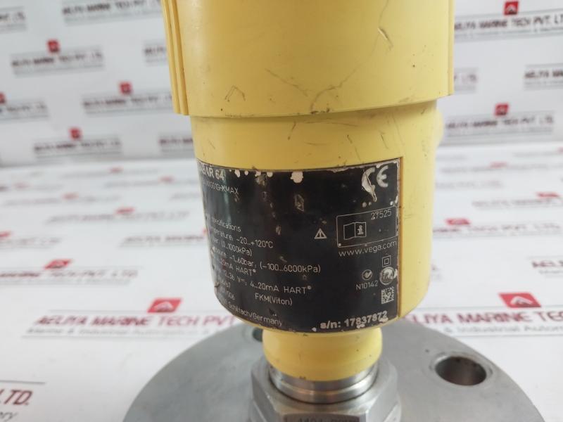 Vega Vegabar 64 Pressure Transmitter Br64.Xxgg1Ghkmax Ip66/67 12-36V