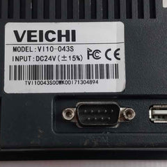 Veichi Vi10-043s Human Machine Interface Dc24v Tvi10043s00wk00i71304894