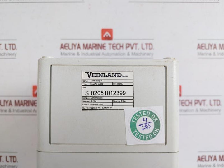 Veinland Alarm Stage 3 Public Area Unit Ip20 Bnwas_Alr3