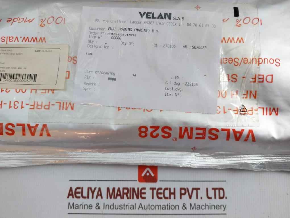 Velan Dn500.Np150.Cbt-1200H.M50/Re,