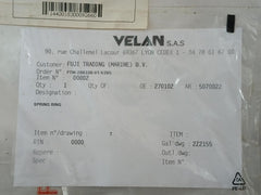 Dn500.Np150.Cbt-1200H.M50/Re Spring Ring For Butterfly Valves Cargo System Velan