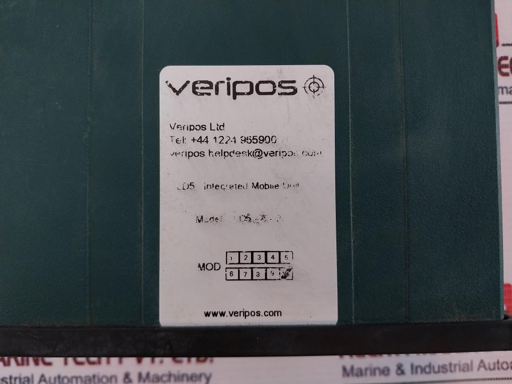Veripos Ld5 Gg2/A2 Integrated Mobile Unit W/ Pscv360104A Ac Adapter Rev.A 85Va