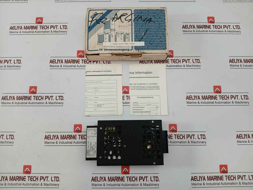 Vero Electronics Power Supply Module 116-015409D Input-110V Ac