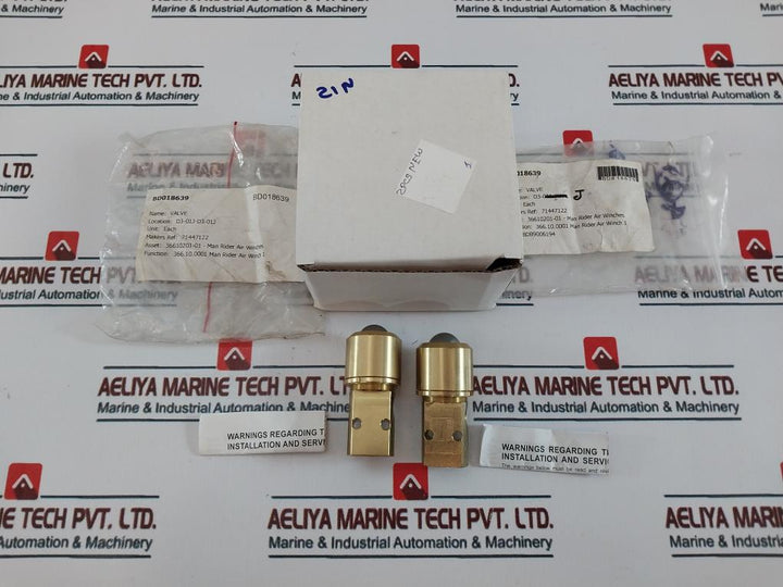 Versa 71447122 Valve, Bd018639, 2nc, 68